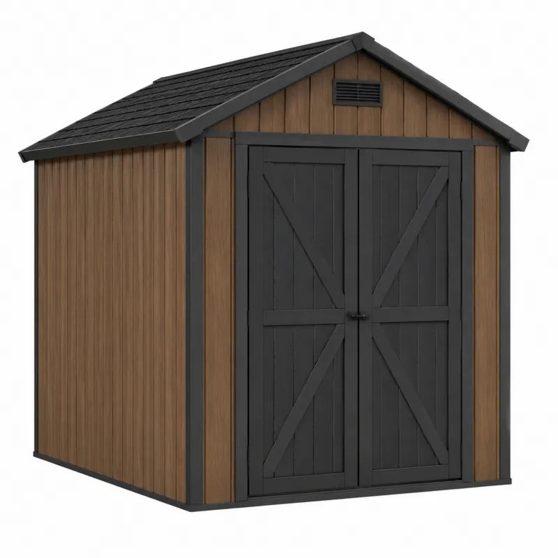 Domek ogrodowy plastikowy 185x152x226 cm