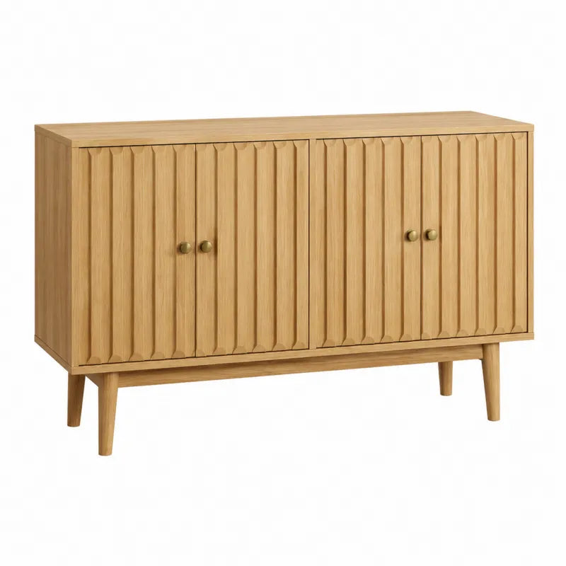 Kredens drewniany d?b jasny 80x120x40