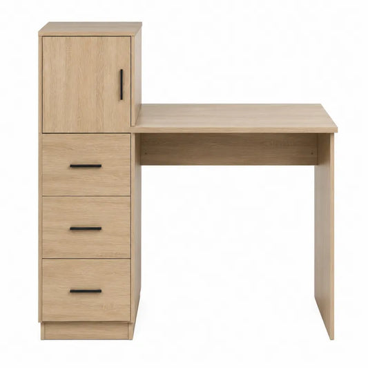 Biurko z Szafk? z P?yty Wi¨®rowej D?b 120x60x75